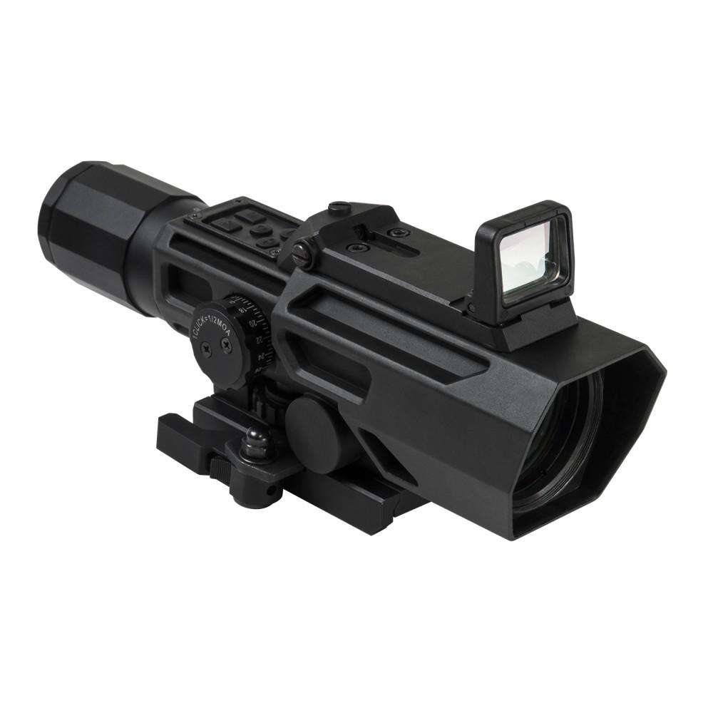 Scopes NC Star Advance Dual Optic NCSTAR ADO SCOPE W/ RED DOT BLK • Model: Advance Dual Optic